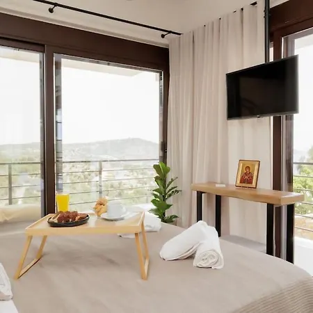 Elaida- πολυτελής βίλα-θέα θάλασσα, μάνη Villa Szkutári